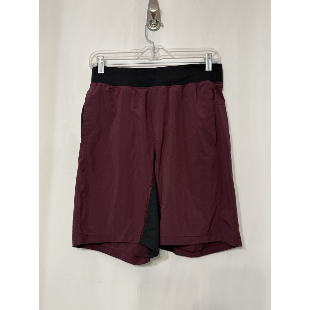 Lululemon T.H.E. Short‎ Linerless 9" Plum Maroon Active Lightweight Men's Small